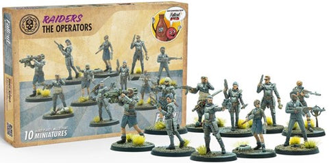 Fallout Factions Miniatures Game: Raiders: The Operators