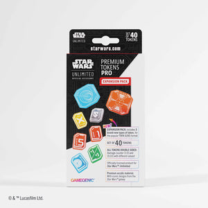 Gamegenic Star Wars Unlimited Premium Tokens PRO Expansion Pack