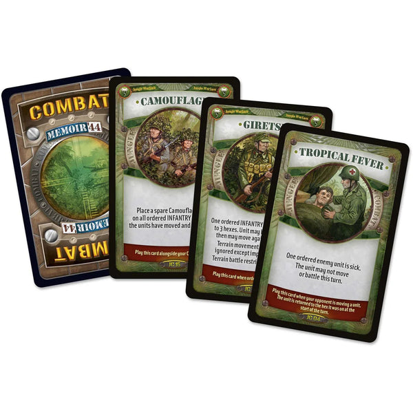 Memoir '44 OP6 Battle Map - Through Desert and Jungle