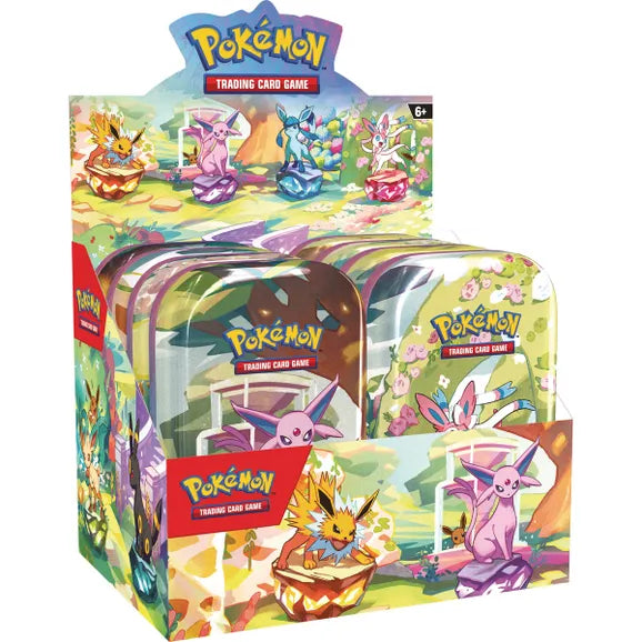 Pokemon TCG: Scarlet & Violet 8.5 - Prismatic Evolutions - Mini Tin - Assorted