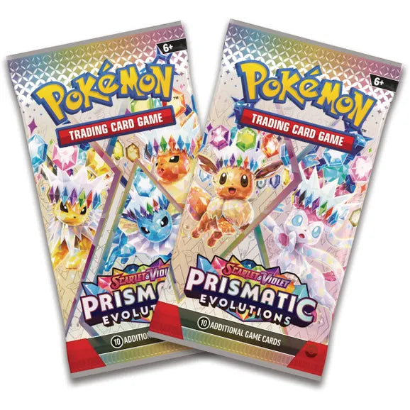 Pokemon TCG: Scarlet & Violet 8.5 - Prismatic Evolutions - Mini Tin - Assorted