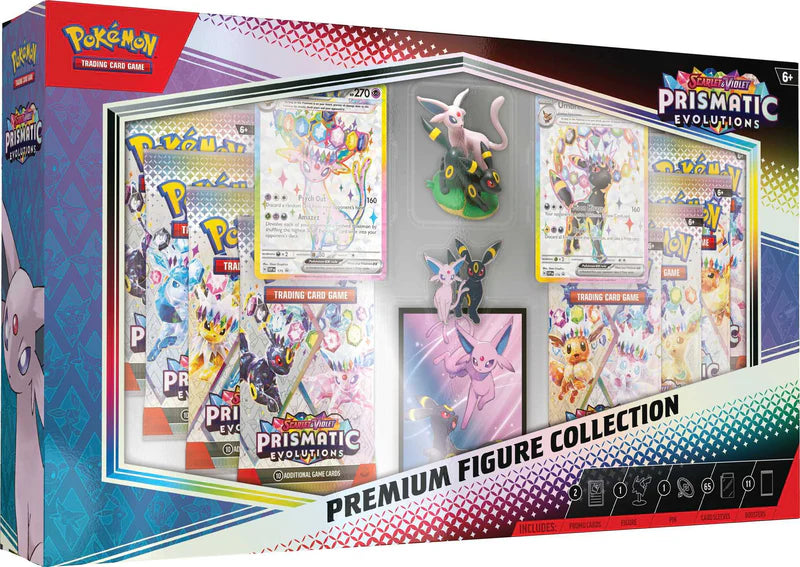 Pokémon TCG Scarlet & Violet 8.5 Prismatic Evolutions - Premium Figure Collection
