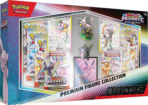 Pokémon TCG Scarlet & Violet 8.5 Prismatic Evolutions - Premium Figure Collection