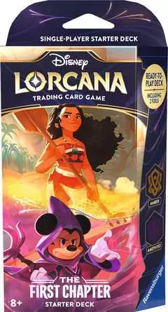 Disney Lorcana: The First Chapter Starter Deck: Amber & Amethyst