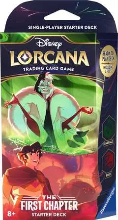 Disney Lorcana: The First Chapter Starter Deck: Emerald & Ruby