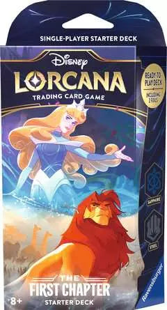 Disney Lorcana: The First Chapter Starter Deck: Sapphire & Steel