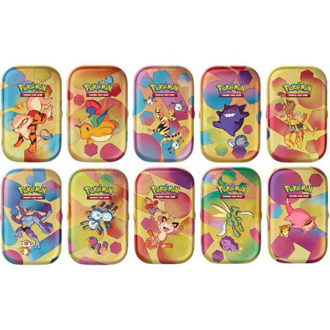 Scarlet & Violet 151 Mini Tin Bundle (Set of 10 Tins)