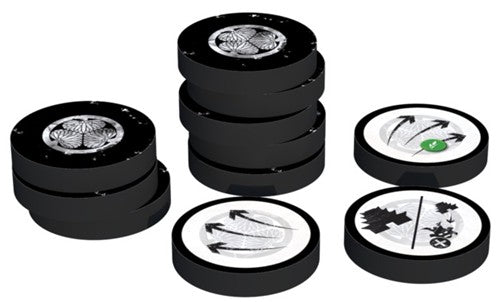Small Samurai Empires: Tokugawa Deluxe Tokens