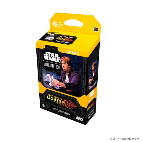 Star Wars Unlimited: Jump to Lightspeed - Spotlight Deck - Han Solo