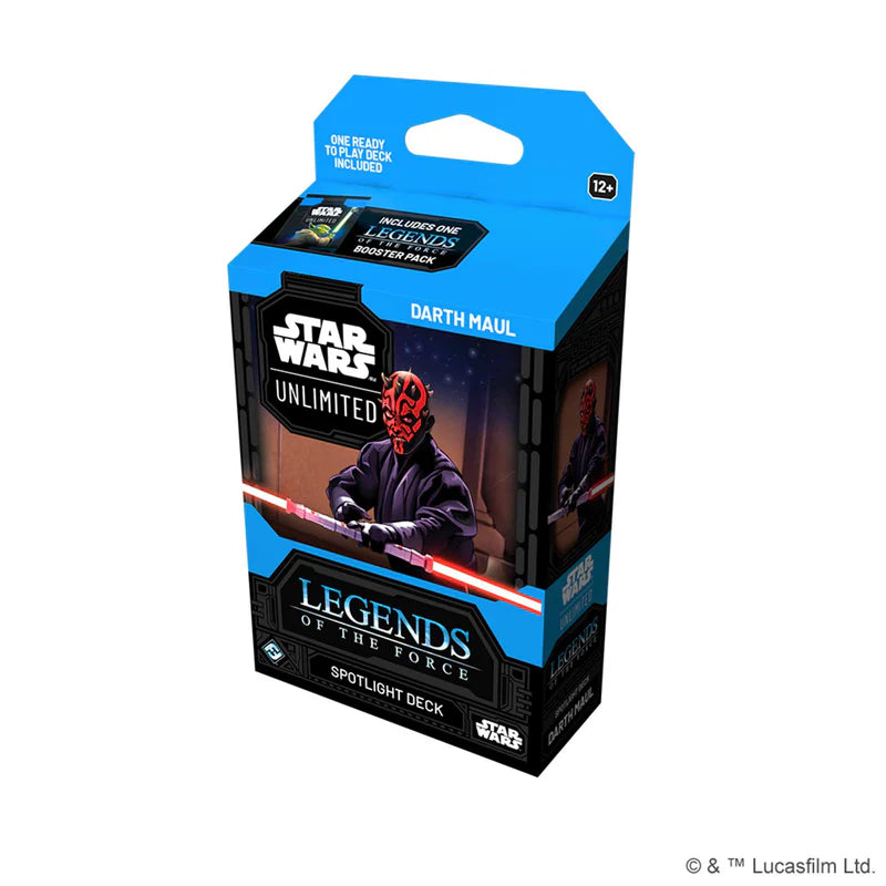 Star Wars: Unlimited Spotlight Deck - Legends of the Force - Darth Maul