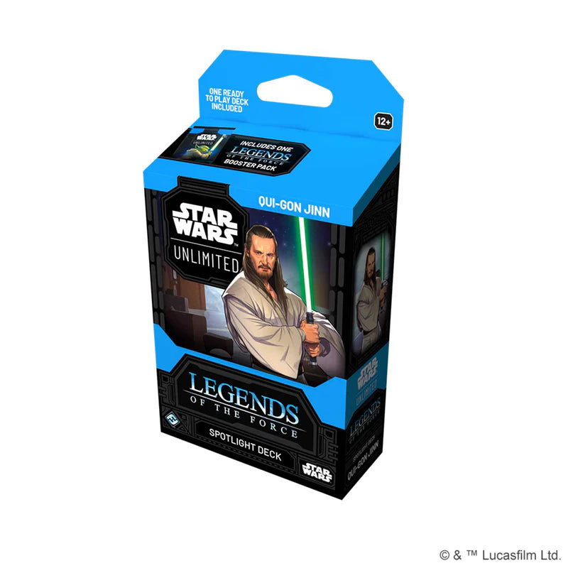 Star Wars: Unlimited Spotlight Deck - Legends of the Force - Qui Gon Jinn