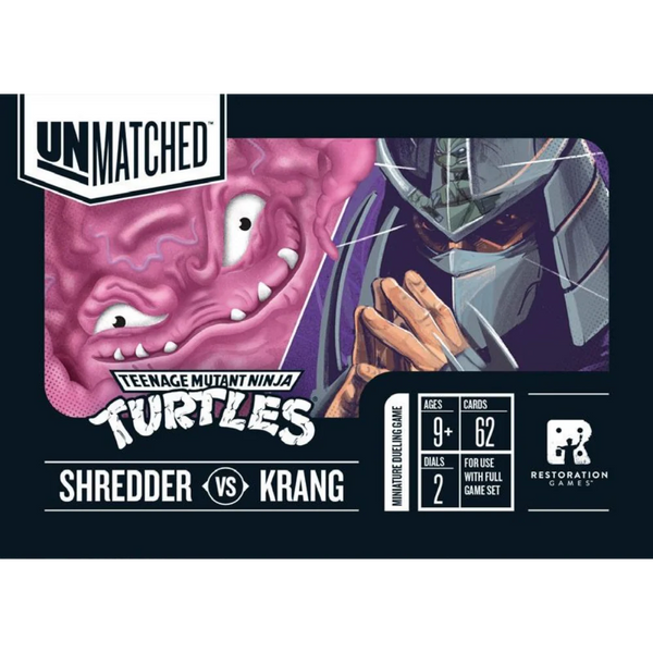 Unmatched Adventures - TMNT: Shredder vs Krang Expansion