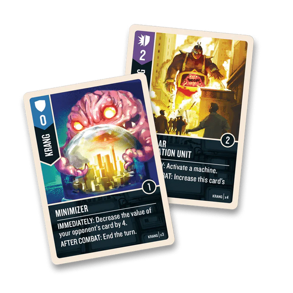 Unmatched Adventures - TMNT: Shredder vs Krang Expansion