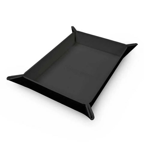 Vivid Magnetic Foldable Dice Tray - Black