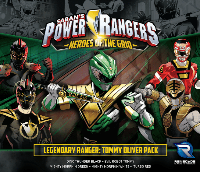 Power Rangers: Heroes Of The Grid Tommy Oliver Pack