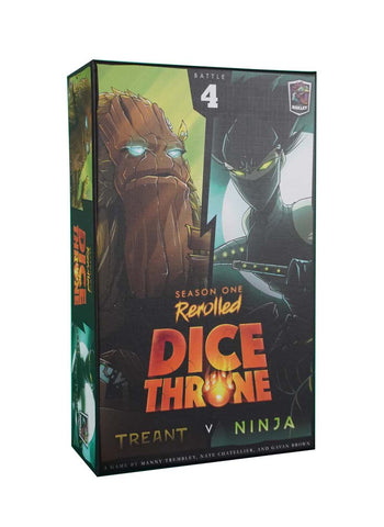 Dice Throne Dice Game: Season One ReRolled 4: Treant Vs Ninja