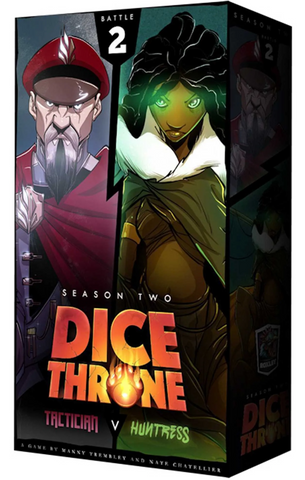 Dice Throne Dice Game: Season Two Box 2: Tactician Vs Huntress