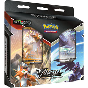 Pokémon TCG: Lycanroc V vs Corviknight V Battle Deck Bundle