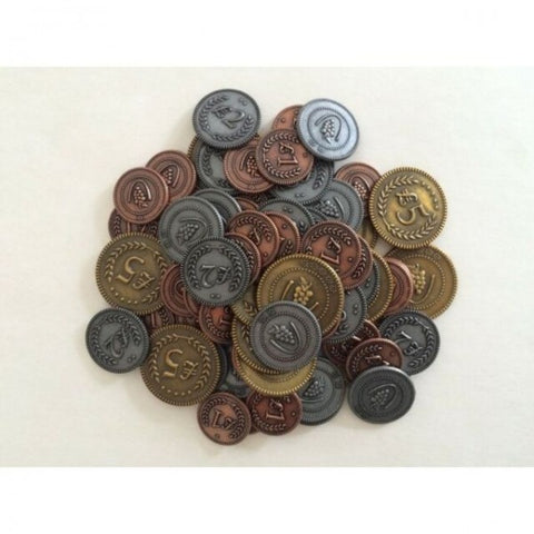 Viticulture: Metal Lira Coins Upgrade Pack