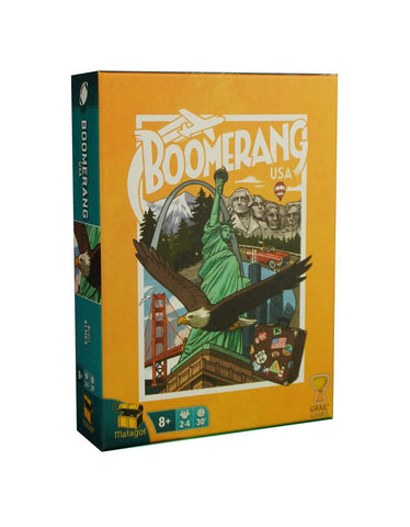 Boomerang Card Game: USA