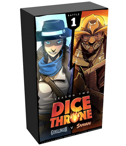 Dice Throne Dice Game: Season Two Box 1: Gunslinger Vs Samurai