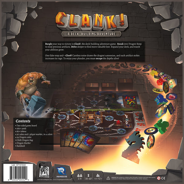 Clank! A Deck-Building Adventure Game